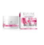 Крем для лица Eveline French Rose против морщин с Гиалуроновой кислотой и Французской розой 50ml