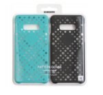 Samsung Pattern чохол OEM для Galaxy S10 Black&Blue комплект 2 шт.