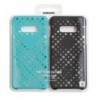 Samsung Pattern чохол OEM для Galaxy S10 Black&Blue комплект 2 шт.